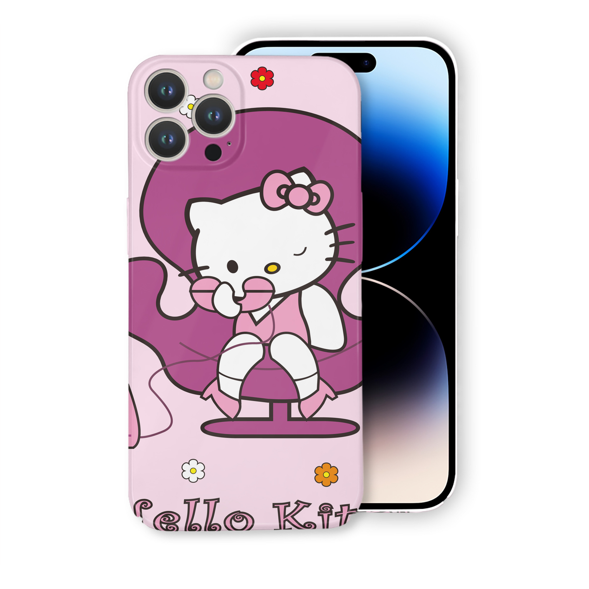 （画像用） Hello Kitty ハローキティ 【iPhone 14シリーズ対応】ハードケース